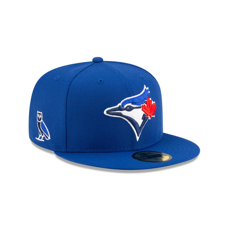 OVO X Toronto Blue Jays Blue 59FIFTY Fitted Hat