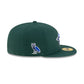 OVO X Toronto Blue Jays Green 59FIFTY Fitted Hat