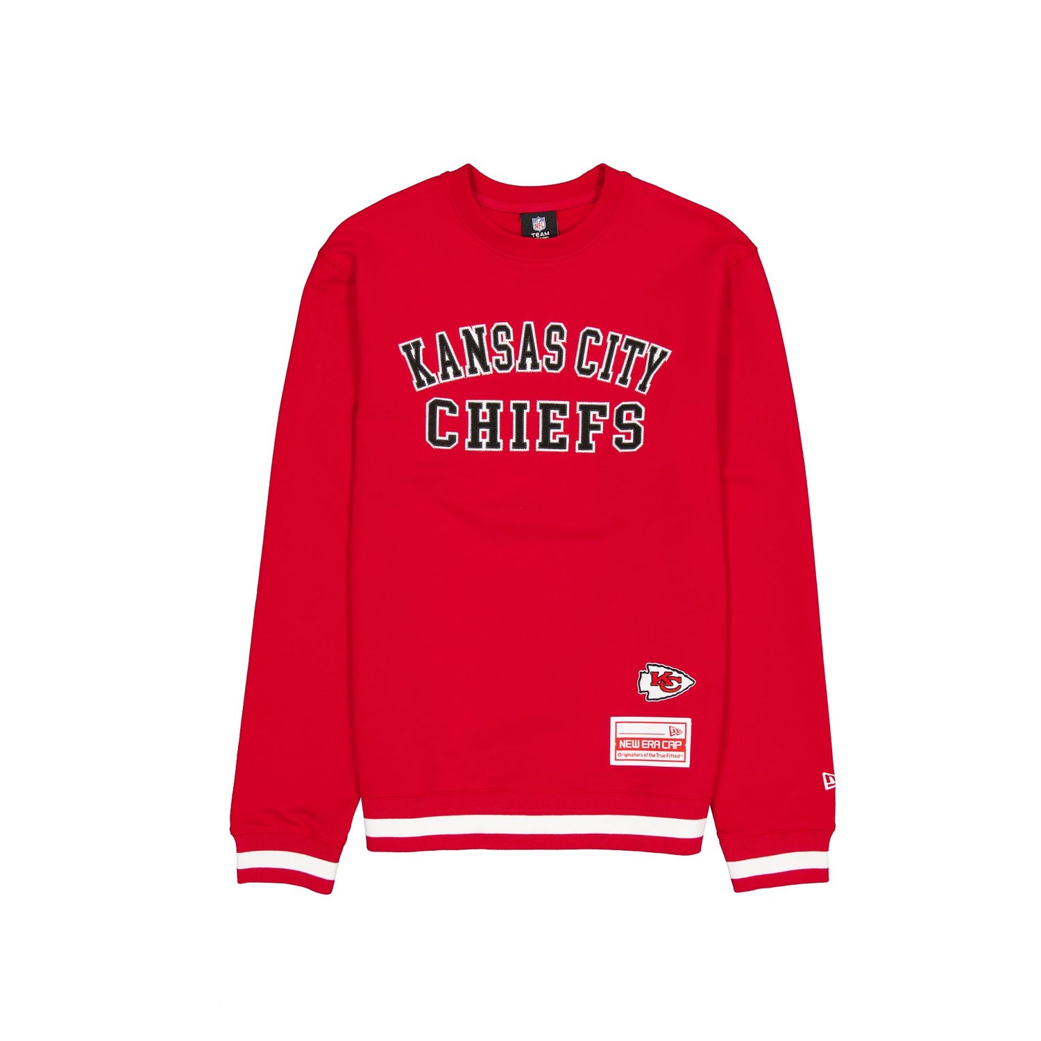 Kansas City Chiefs Team Color Logo Select Crewneck