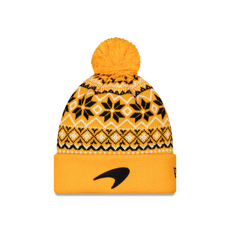 McLaren Formula 1 Team Papaya Pom Knit Hat