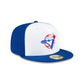 White Toronto Blue Jays X Lost & Found 59FIFTY Fitted Hat