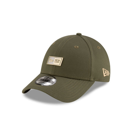 New Era Cap Badge New Olive 9FORTY Snapback Hat