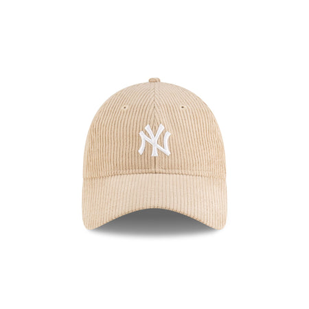 New York Yankees Women's Tan Cord 9TWENTY Adjustable Hat