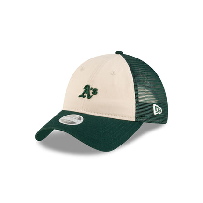 Oakland Athletics Women's Dark Green 9TWENTY Trucker Hat