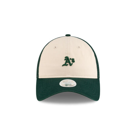 Athletics Women's Dark Green 9TWENTY Trucker Hat