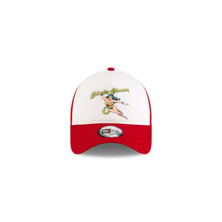 Wonder Woman Kids Scarlet 9FORTY A-Frame Trucker Hat