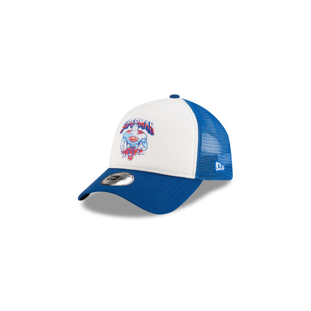 Superman Kids Blue 9FORTY A-Frame Trucker Hat