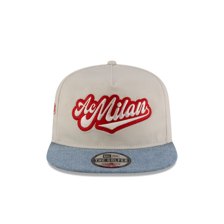 AC Milan Denim Visor Golfer Hat