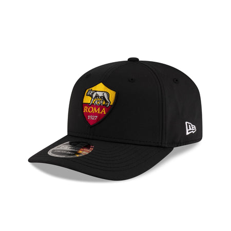 AS Roma Core Black 9SEVENTY Stretch-Snap Hat