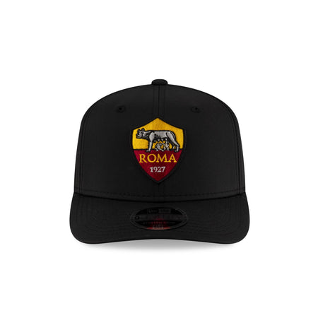 AS Roma Core Black 9SEVENTY Stretch-Snap Hat