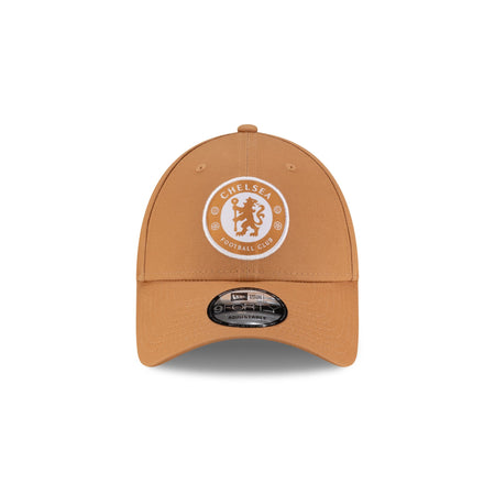 Chelsea FC Lion Crest Seasonal Desert Sand 9FORTY Adjustable Hat