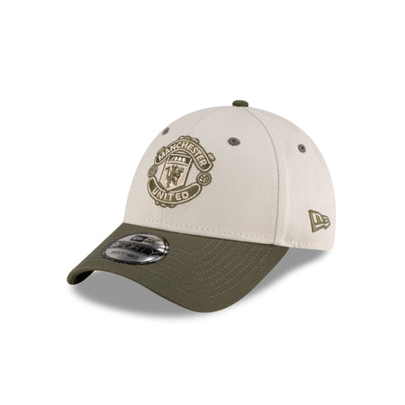 Manchester United FC Ivory 9FORTY Adjustable Hat