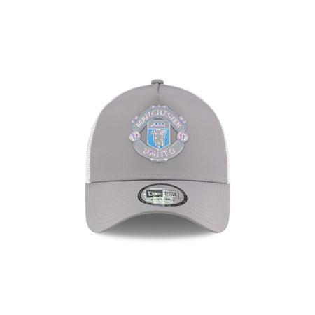 Manchester United FC Iridescent 9FORTY A-Frame Trucker Hat