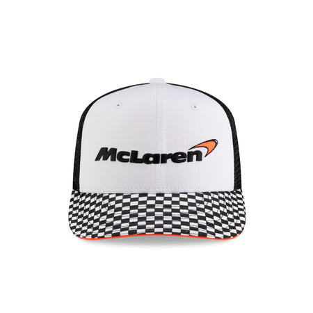 McLaren Formula 1 Team Checkered Visor 9FIFTY Pre-Curve Snapback Hat