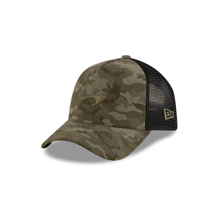 McLaren Formula 1 Team Camo Cord 9FORTY A-Frame Trucker Hat