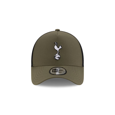 Tottenham Hotspur FC Repreve Olive 9FORTY A-Frame Trucker Hat