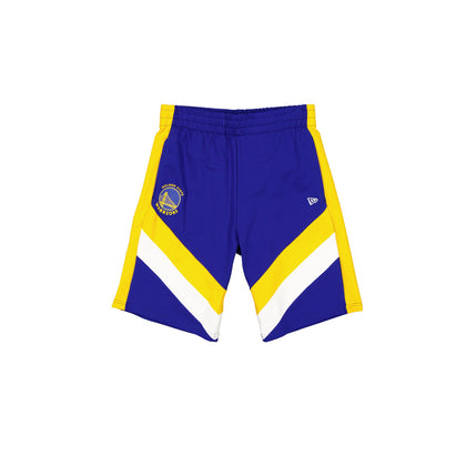 Golden State Warriors Blue Oversized Panel Shorts