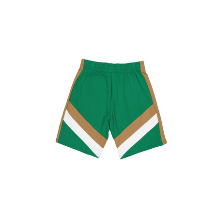 Boston Celtics Green Oversized Panel Shorts