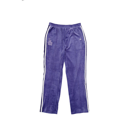 Los Angeles Dodgers Ink Purple Velour Track Pants