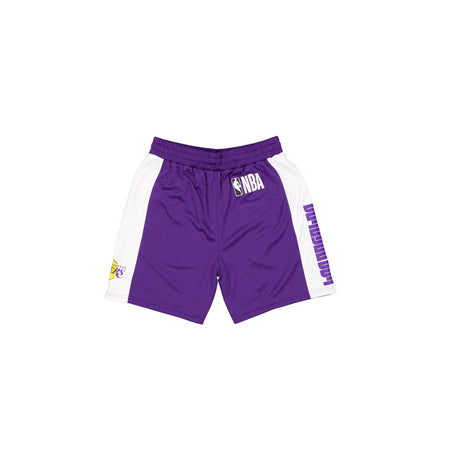 Los Angeles Lakers Purple Graphic Mesh Shorts