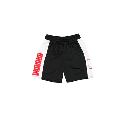 Chicago Bulls Black Graphic Mesh Shorts