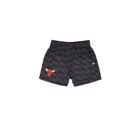 Chicago Bulls Black All-Over-Print Shorts