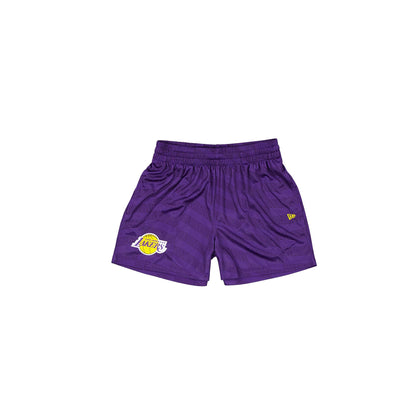 Los Angeles Lakers Purple All-Over-Print Shorts