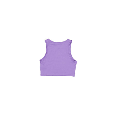 New York Yankees Women's Cropped Mauve Tank Top