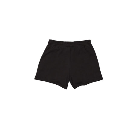 New Era Cap Women's High Waisted Black Script Shorts