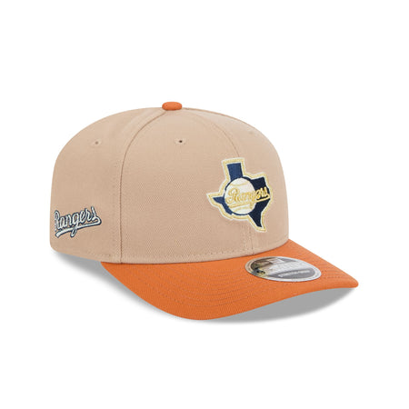 Texas Rangers Sandy Rust 9SEVENTY Snapback Hat