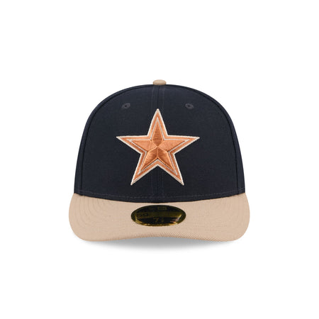 Dallas Cowboys Blue Ivory Low Profile 59FIFTY Fitted Hat