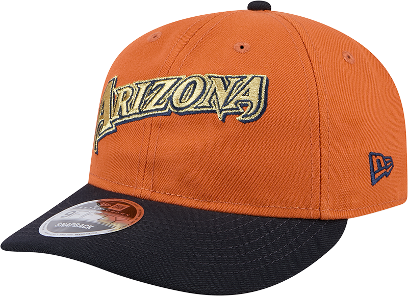 Arizona Diamondbacks Gold Wood Retro Crown 9FIFTY Snapback Hat