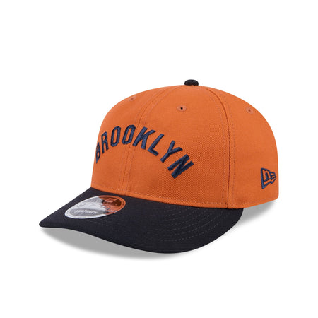 Brooklyn Dodgers Gold Wood Retro Crown 9FIFTY Snapback Hat