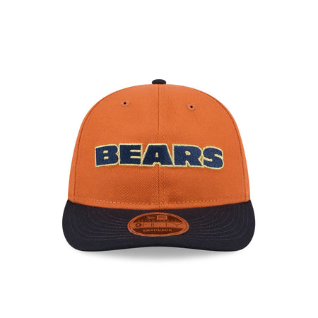 Chicago Bears Gold Wood Retro Crown 9FIFTY Snapback Hat