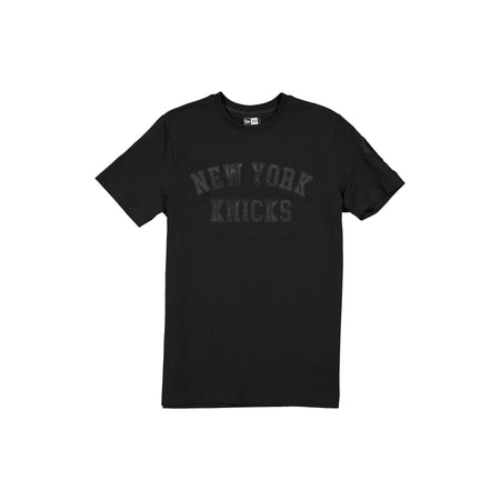 New York Knicks Black on Black Logo Select T-Shirt