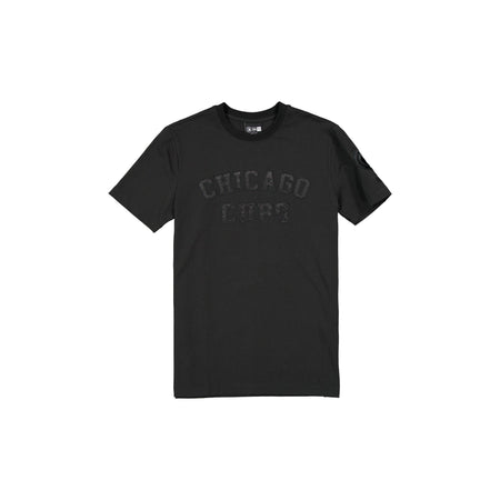 Chicago Cubs Black on Black Logo Select T-Shirt