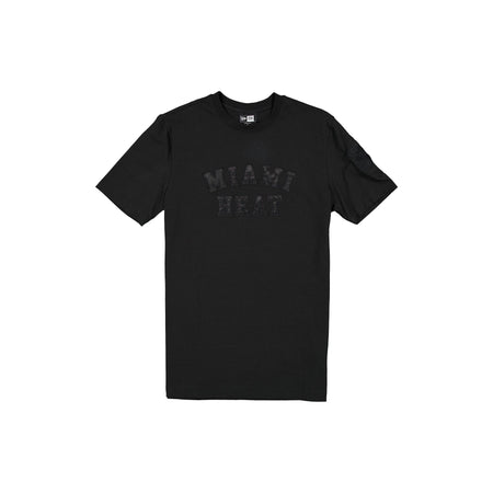 Miami Heat Black on Black Logo Select T-Shirt