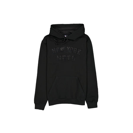 New York Mets Black on Black Logo Select Hoodie