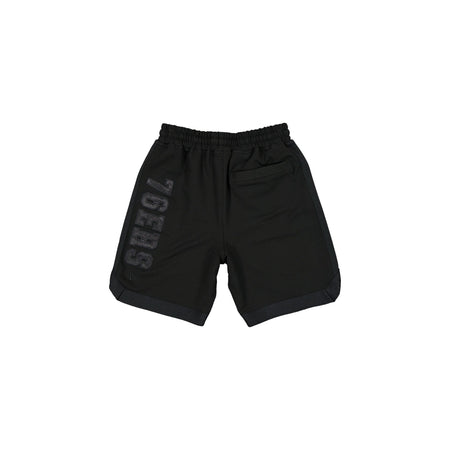 Philadelphia 76ers Black on Black Logo Select Shorts