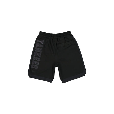 New York Yankees Black on Black Logo Select Shorts