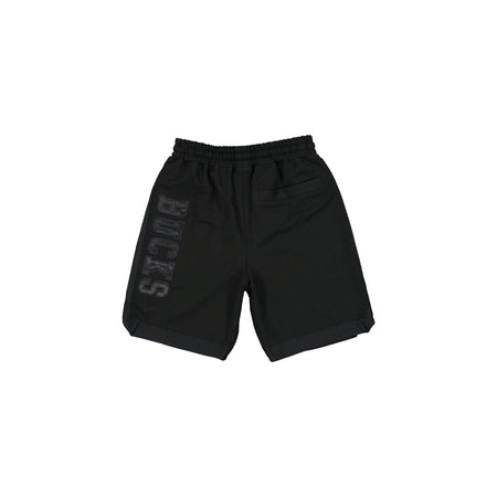 Milwaukee Bucks Black on Black Logo Select Shorts