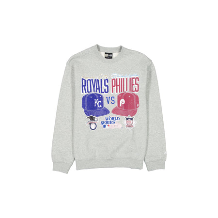 MLB 1980 World Series Sport Classics Gray Crewneck