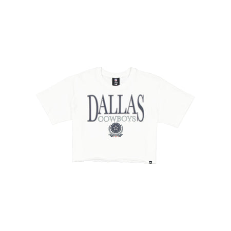 Dallas Cowboys Throwback Prep Women's Cropped T-Shirt