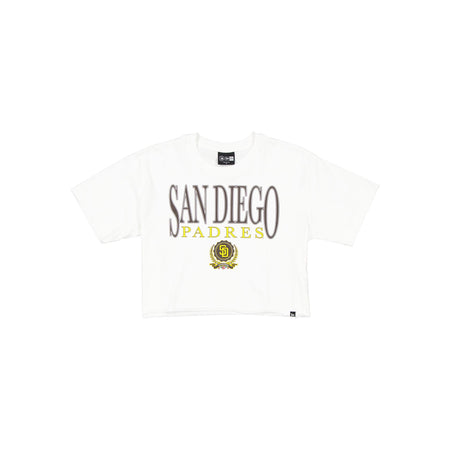 San Diego Padres Throwback Prep Women's Cropped T-Shirt