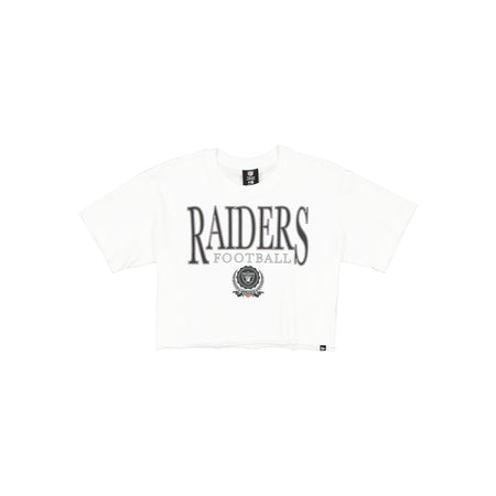 Las Vegas Raiders Throwback Prep Women's Cropped T-Shirt