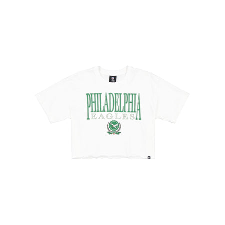 Philadelphia Eagles Throwback Prep Women's Cropped T-Shirt