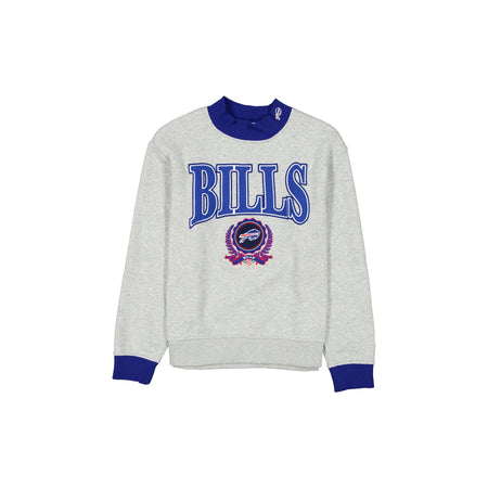 Buffalo Bills Throwback Prep Women's Mockneck Sweatshirt