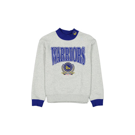 Golden State Warriors Throwback Prep Women's Mockneck Sweatshirt