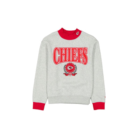 Kansas City Chiefs Throwback Prep Women's Mockneck Sweatshirt