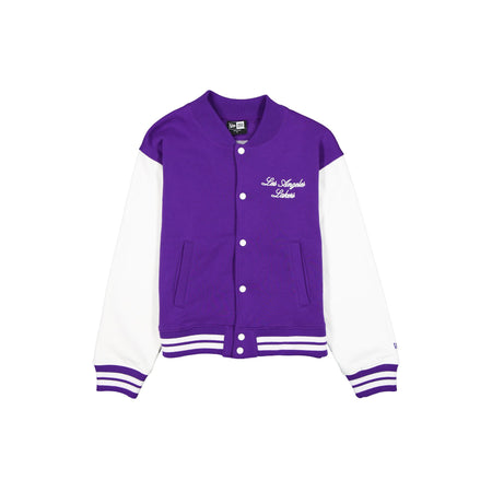 Los Angeles Lakers Throwback Prep Women's Jacket